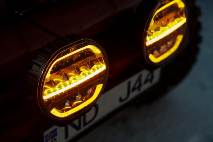 Reflektor drogowy LED OZZ XR3 P9 R65 czarny - obrazek 8