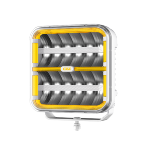 Reflektor drogowy LED OZZ SQR 9” biały