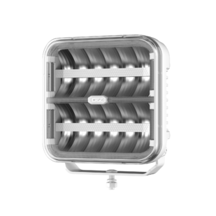 Reflektor drogowy LED OZZ SQR 9” biały