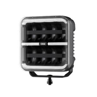 Reflektor drogowy LED OZZ SQR 7” czarny