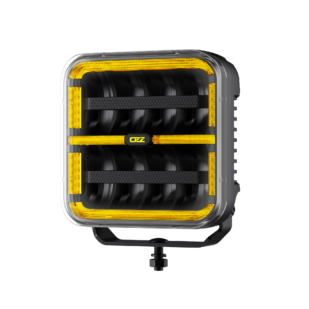 Reflektor drogowy LED OZZ SQR 7” czarny