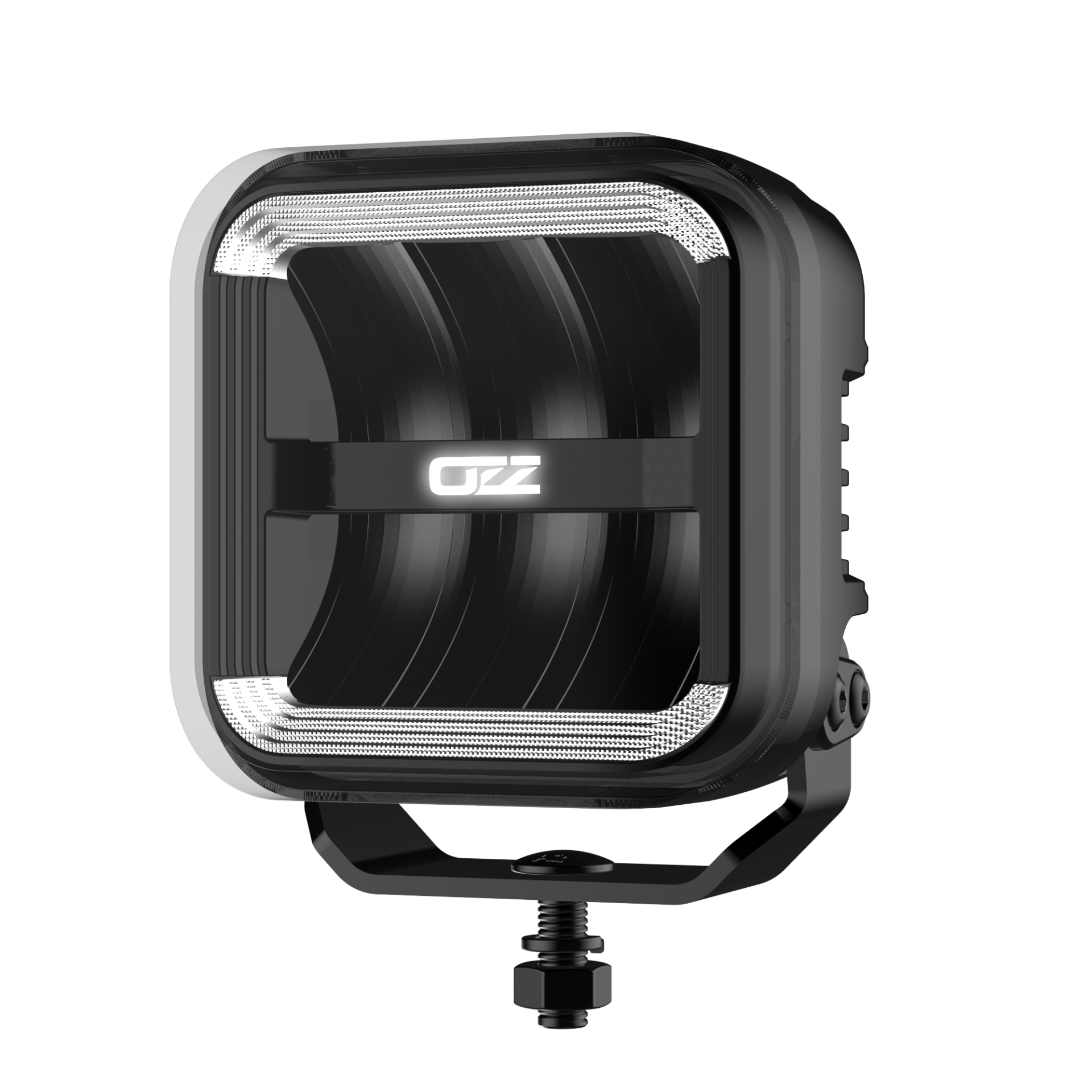 Reflektor drogowy LED OZZ SQR 5” czarny - obrazek 3